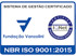 Certificados de Qualidade ISO 9001